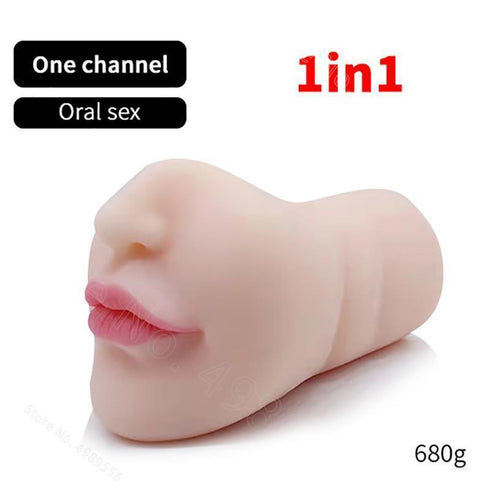 3 in 1 Male Masturbator Toys